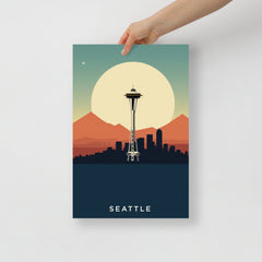 Seattle - Posters de villes - Awaï Store