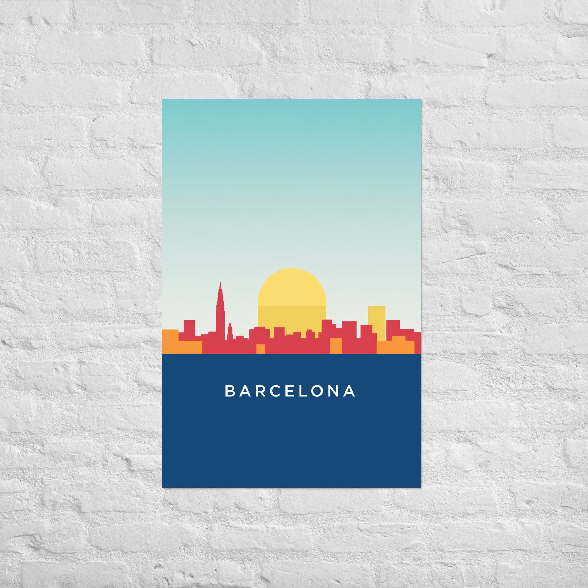 Barcelone - Posters de villes - Awaï Store