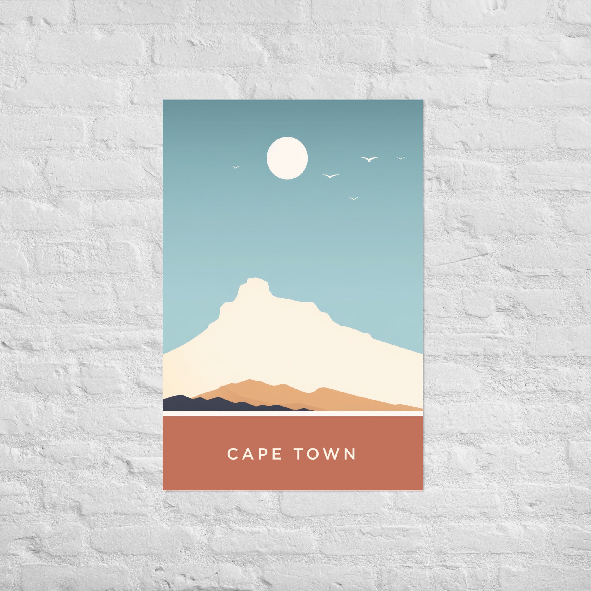 Le Cap - Posters de villes - Awaï Store