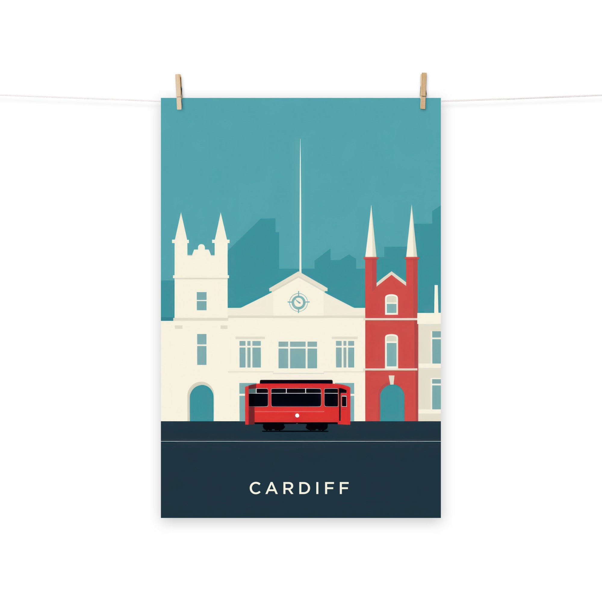 Cardiff - Posters de villes