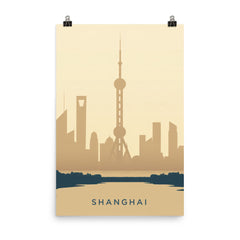 Shanghai - Posters de villes - Awaï Store