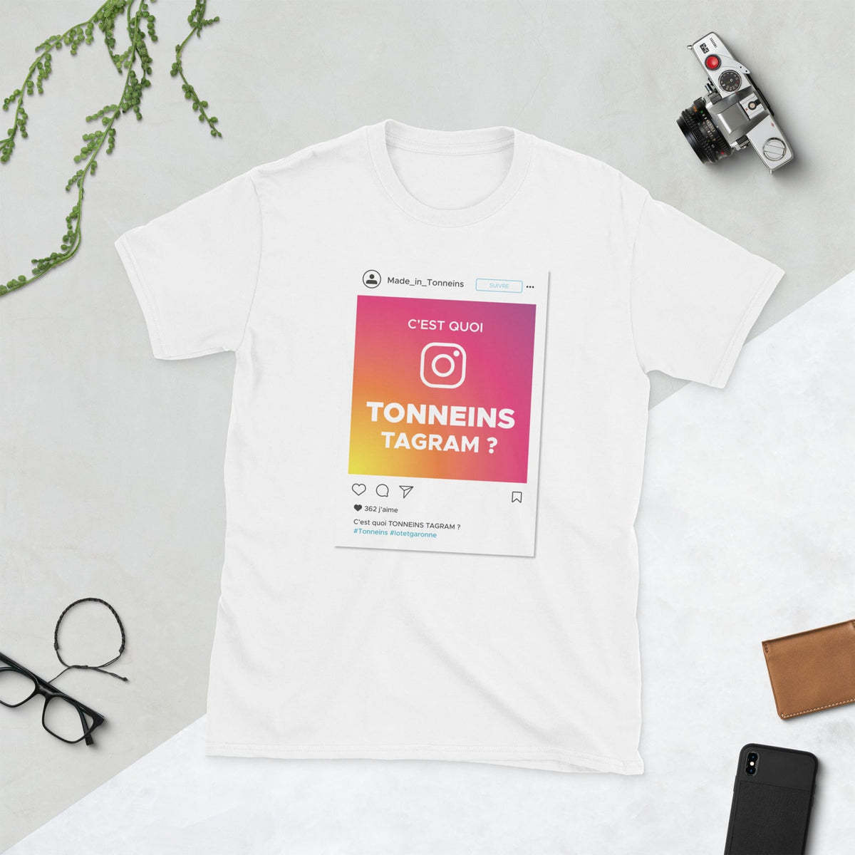 T-shirt - Tonneins Tagram Awaï Store S 