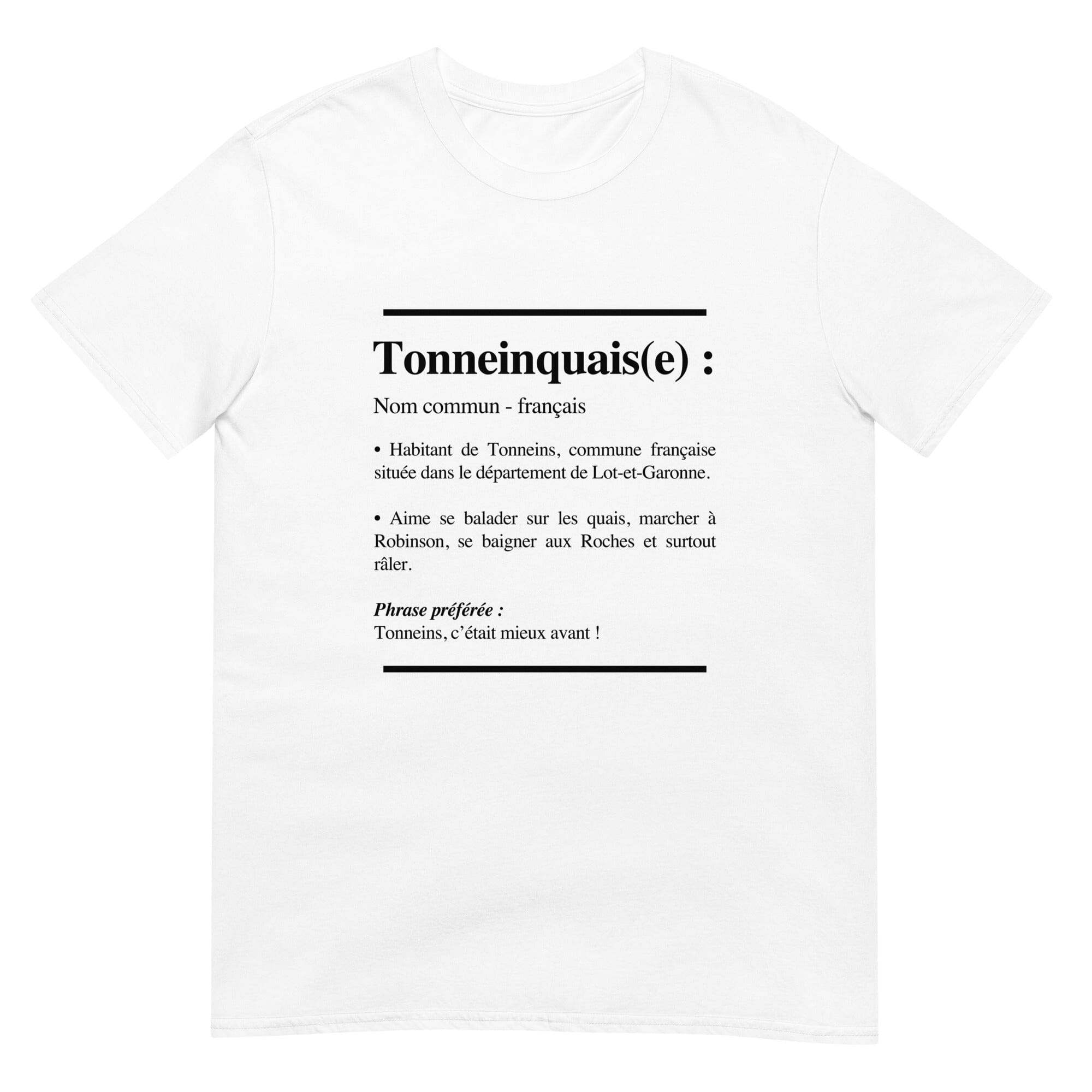 T-shirt - Définition Tonneinquais Awaï Store 