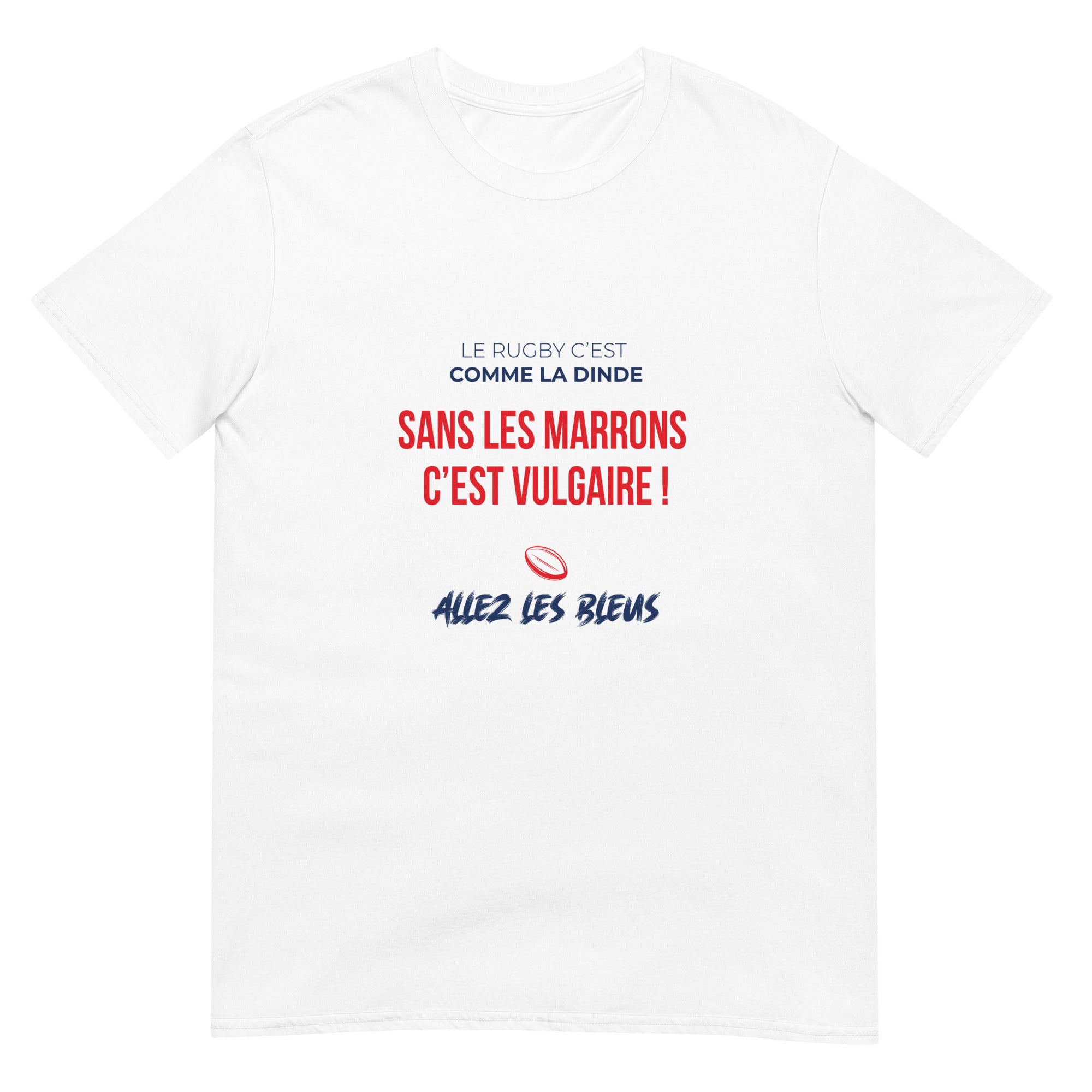 T-shirt - Rugby Marrons & dinde - Awaï Store