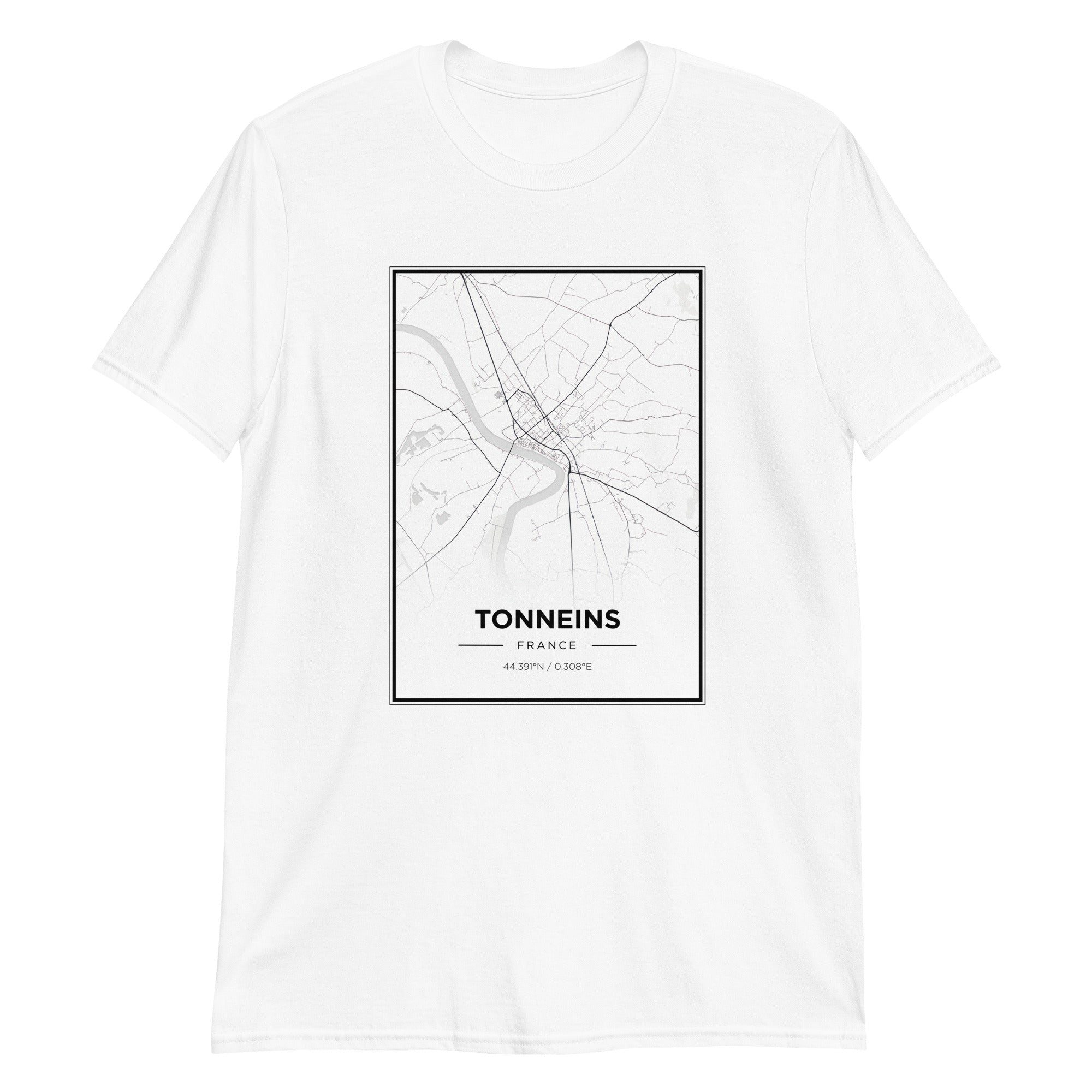 T-shirt Carte de Tonneins