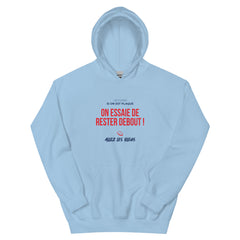 Sweat à capuche - restez debout - Awaï Store