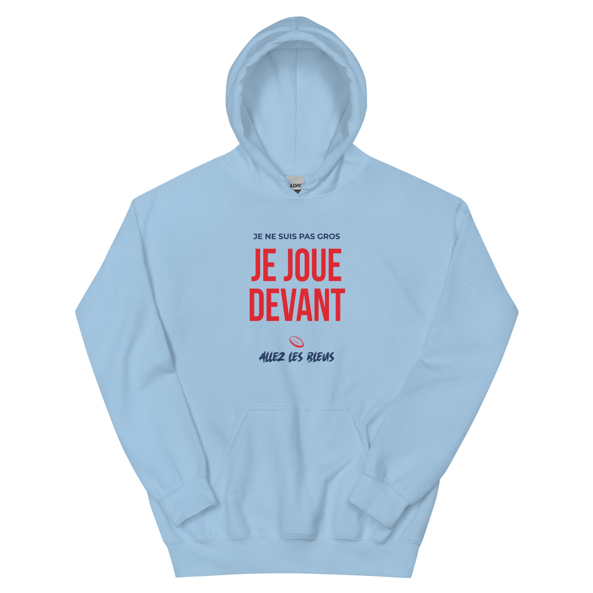 Sweat à capuche - Je joue devant - Awaï Store