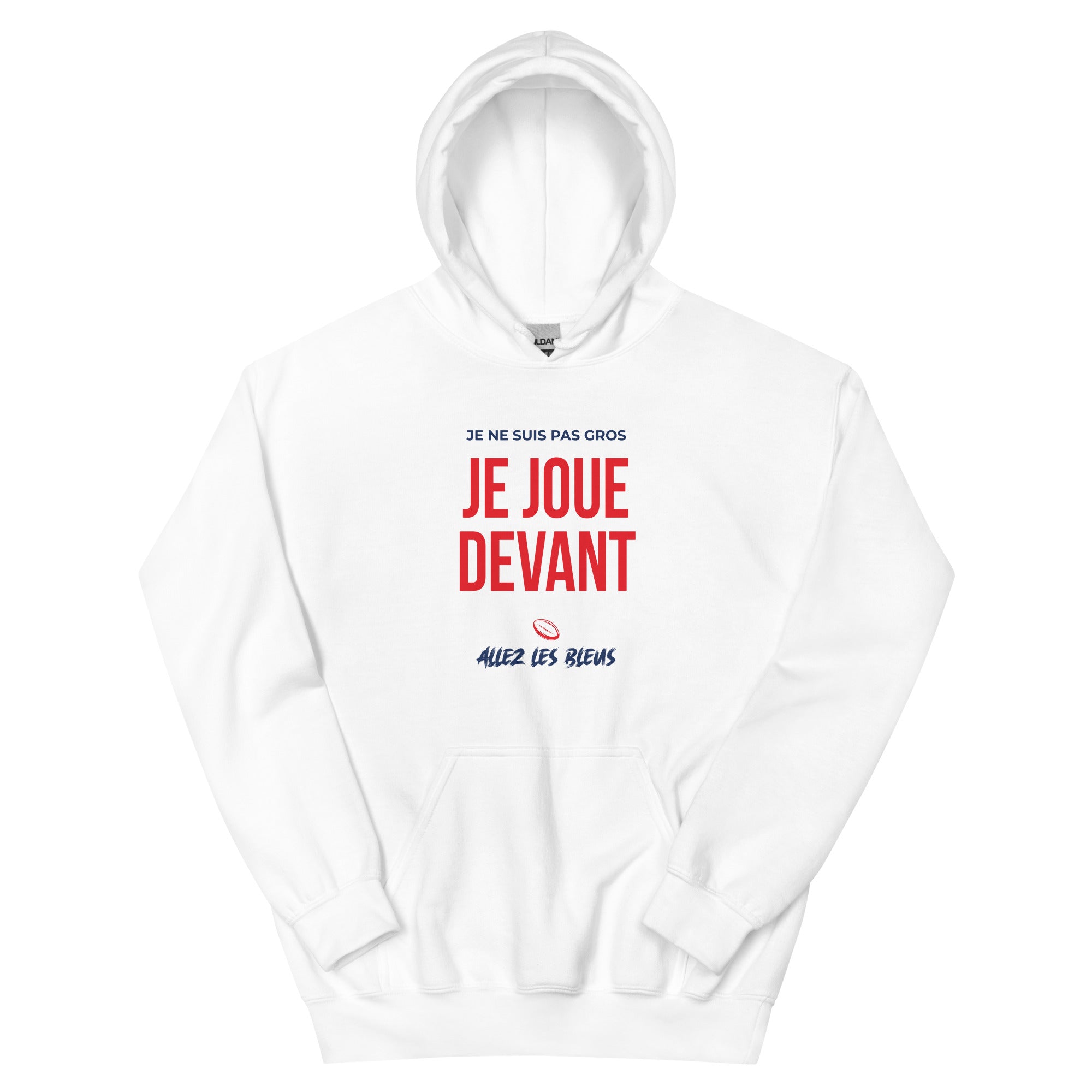 Sweat à capuche - Je joue devant - Awaï Store